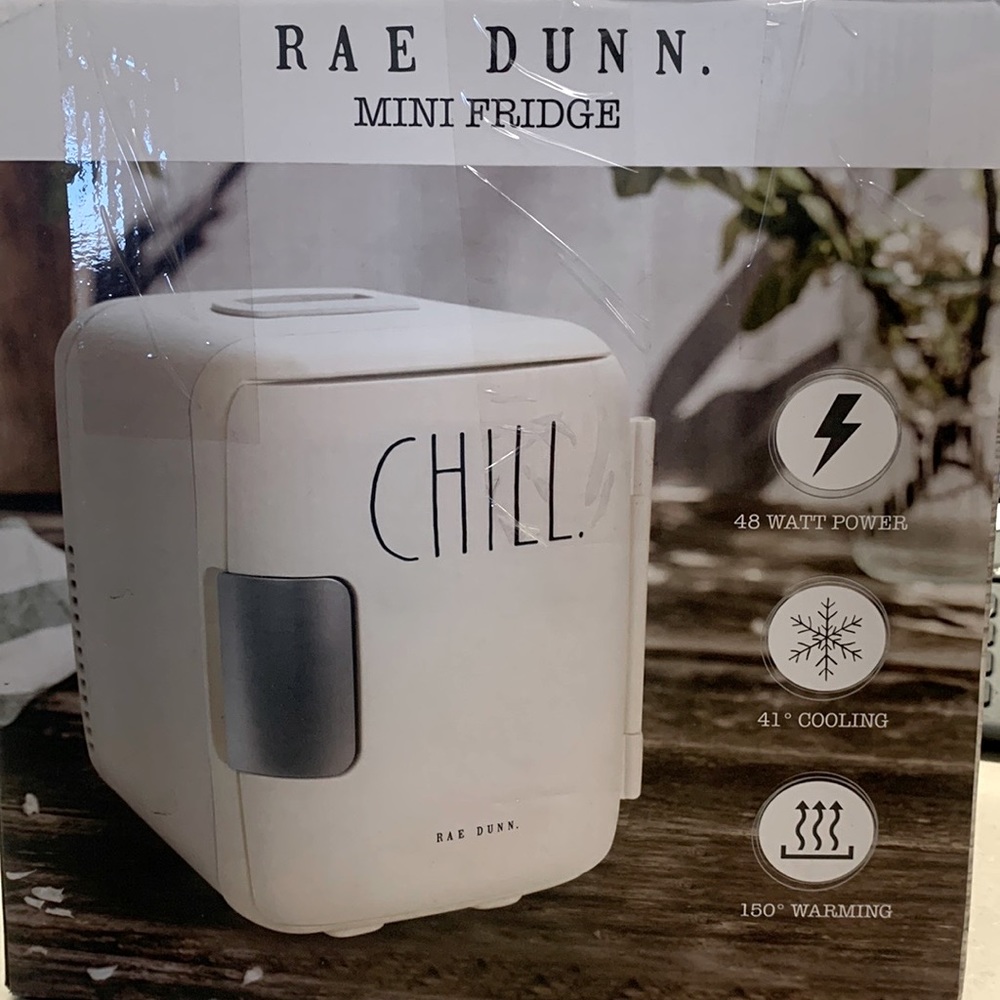 Rae Dunn Mini Fridge/Warmer with Box